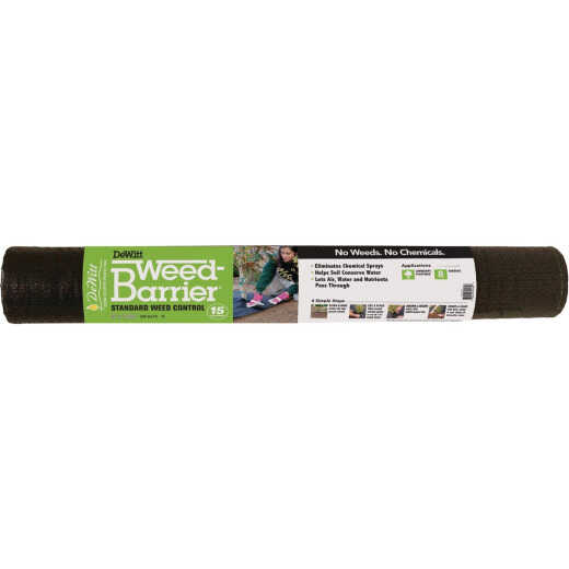DeWitt Weed Barrier 3 Ft. W. x 100 Ft. L. Pointbond Polypropylene  15-Year Weed Control Landscape Fabric
